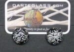 Silver Dichroic Post Earrings