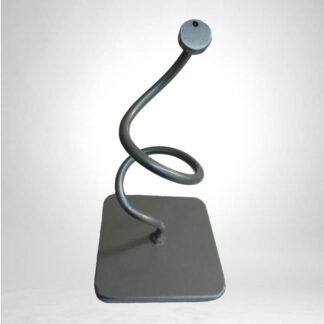 Silver Powder Coated Steel Stand