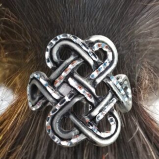 Pewter Celtic Knot Pony Tail Cover