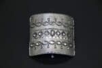 Indian Shield Pewter Pony Tail Cover