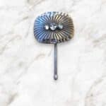 Diamond Flare Pewter Pony Tail Cover, Small