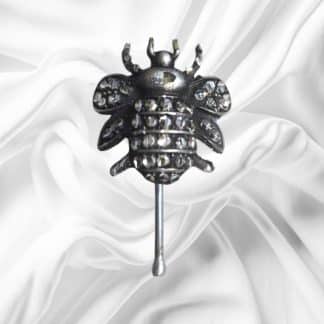 Bumble Bee Pewter Ponytail Cover, xSmall