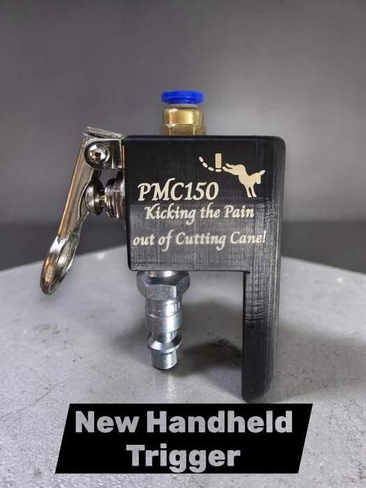 Handheld trigger for the DarteGlass PMC150 Pneumatic Murrini Chopper